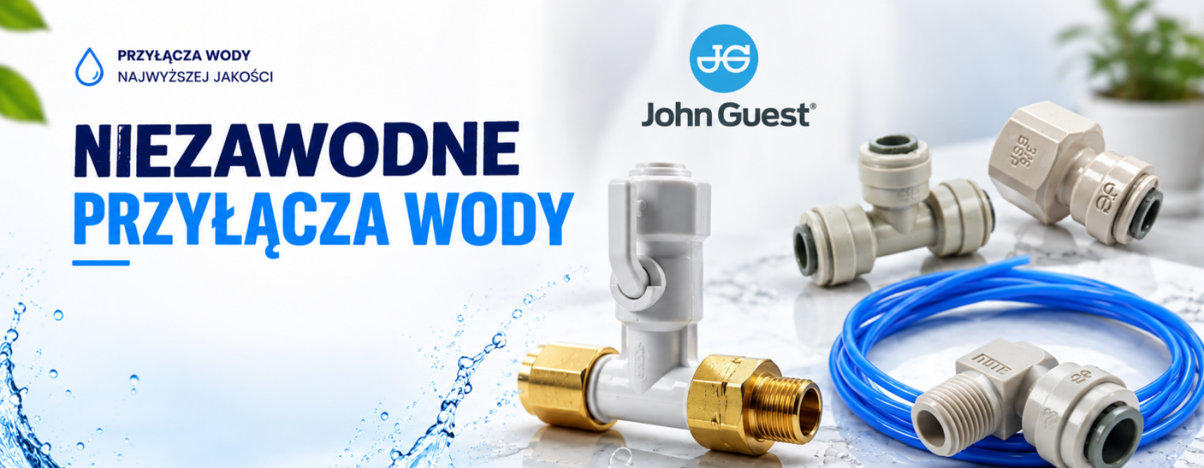 John Guest - Przyłącza wody