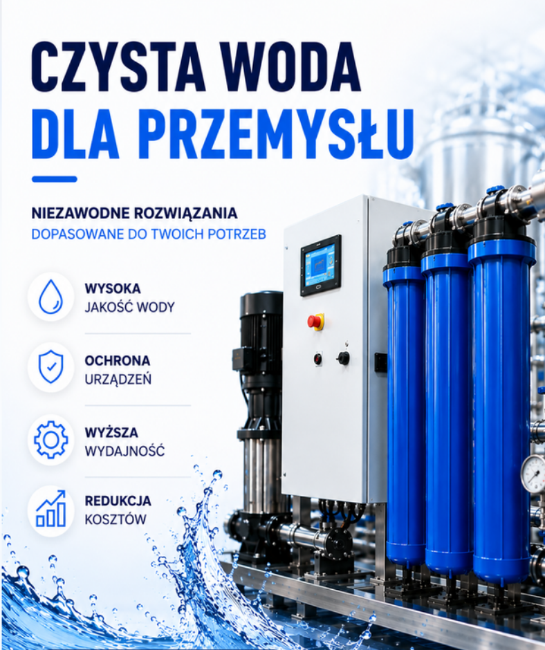 Filtrowanie wody w przemyśle