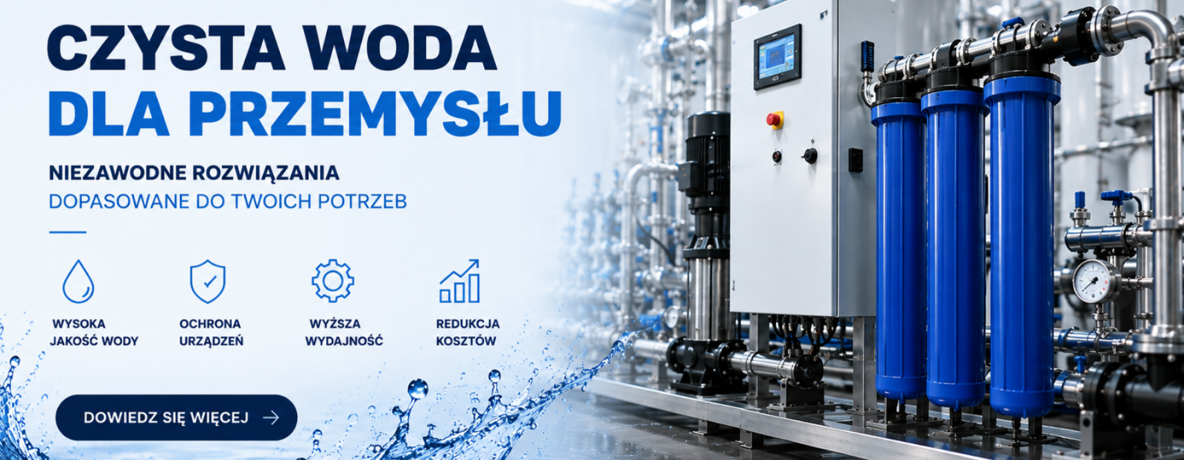 Filtrowanie wody w przemyśle